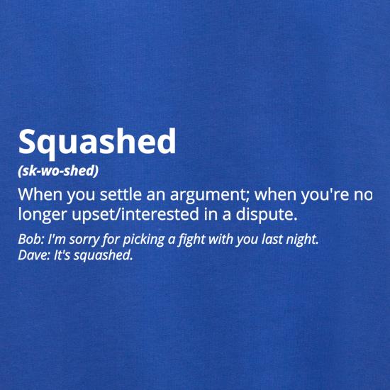 Squashed Definition t shirt